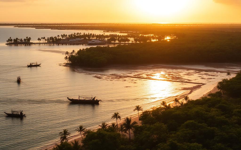 Paysage de la Basse Guinée
